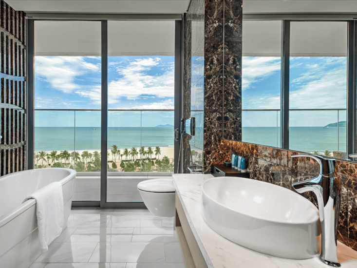 Căn hộ Wyndham Soleil Đà Nẵng chỉ 1,3 tỷ, view biển Mỹ Khê, khai thác cho thuê 35 triệu/tháng.